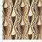 Umber - Brown Abstract Geometric Upholstery Fabric 54 Inches"